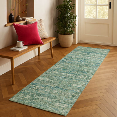 Tapis ikat intérieur / extérieur lavable à la machine Chantille ACN2324