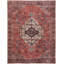 Tapis rouille multicolore lavable à la machine Lisle-693347433