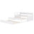 Wooden Daybed with Trundles, Storage Cubbies, Light for Free and USB Charging-510318524