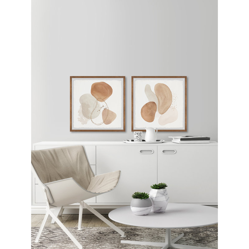 Replicating Objects by Marmont Hill - 2 Piece Single Picture Frame Painting Set, 30" H x 30" W x 3.81" D