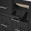 Meuble-lavabo de 30 po avec lavabo encastré et tiroirs, surface peinte, portes à fermeture en douceur, armoire de salle de bain avec tiroir basculant-609389783