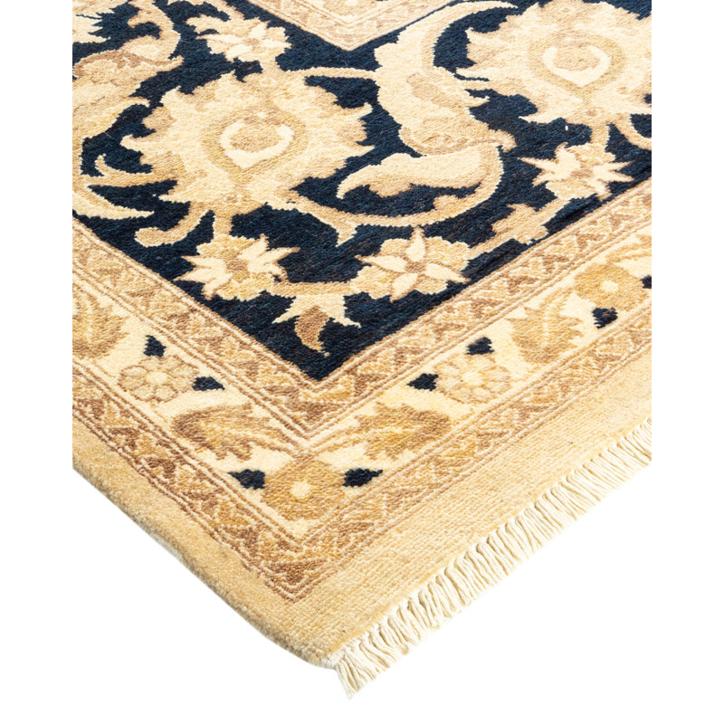 Sharnese One-of-a-Kind 9' 0" X 9' 5" Hand Knotted Area Rug