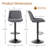 Moniq Swivel Adjustable Height Bar Stool-936461774-899954328