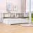 Full Metal Daybed with Storage Space and USB Ports-105503626