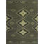 Tapis gris anthracite en laine noué à la main de conception unique 8 pi 4 po x 11 pi 6 po Alverson