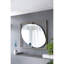 Miroir coquelicot 30x1x40 "en métal doré