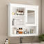 Armoire de salle de bain murale avec miroir, armoire à pharmacie murale-841212226