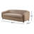 Amaryllis Upholstered 86.5'' Sofa-86567490