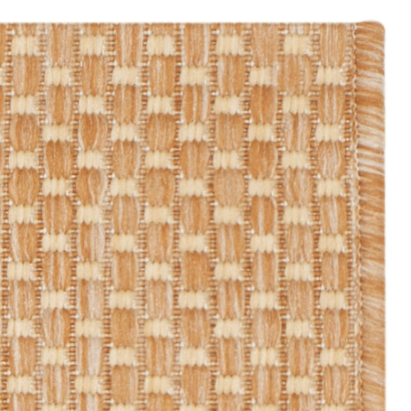 Tommy Hooked Cream Indoor/Outdoor Rug, Rectangle 79 x 152 cm