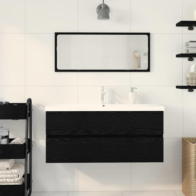 100mm Single Bathroom Vanity with Basin