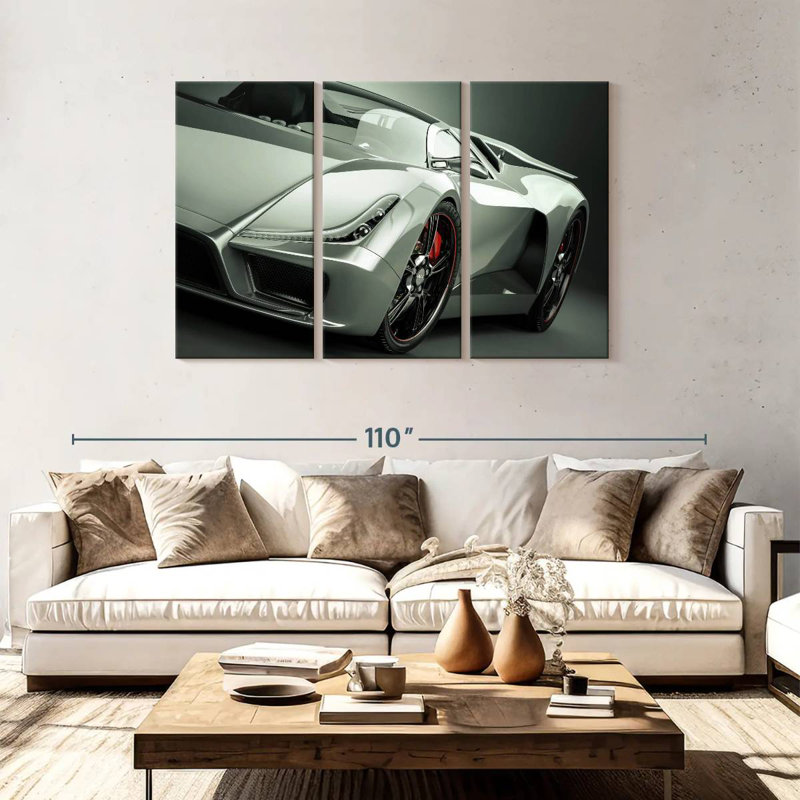 Voiture de sport Mehar, H 48 po x l 74 po