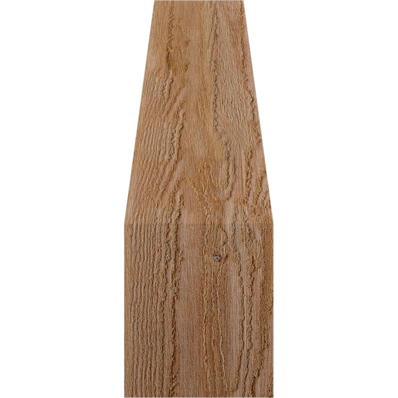 Attelle pour genoux rugueuse Funston, l 6 po x P 16 po x H 20 po, cèdre rouge de l'Ouest, Cèdre rouge, Brute