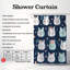 Sweet Kitten Patterns - Rideau de douche standard 1 pièce-1754082100