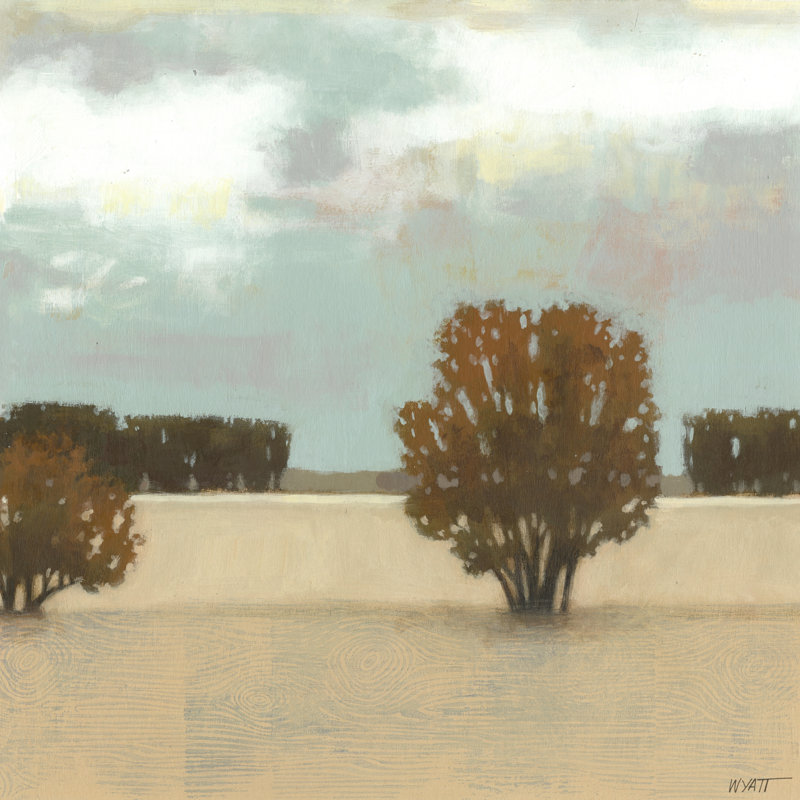 The Scent Of Rain II - Wrapped Canvas Art Prints, 30cm H x 30cm W