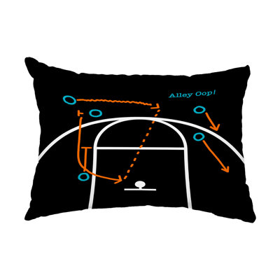 Alley Oop Outdoor Rectangular Pillow Cover and Insert
