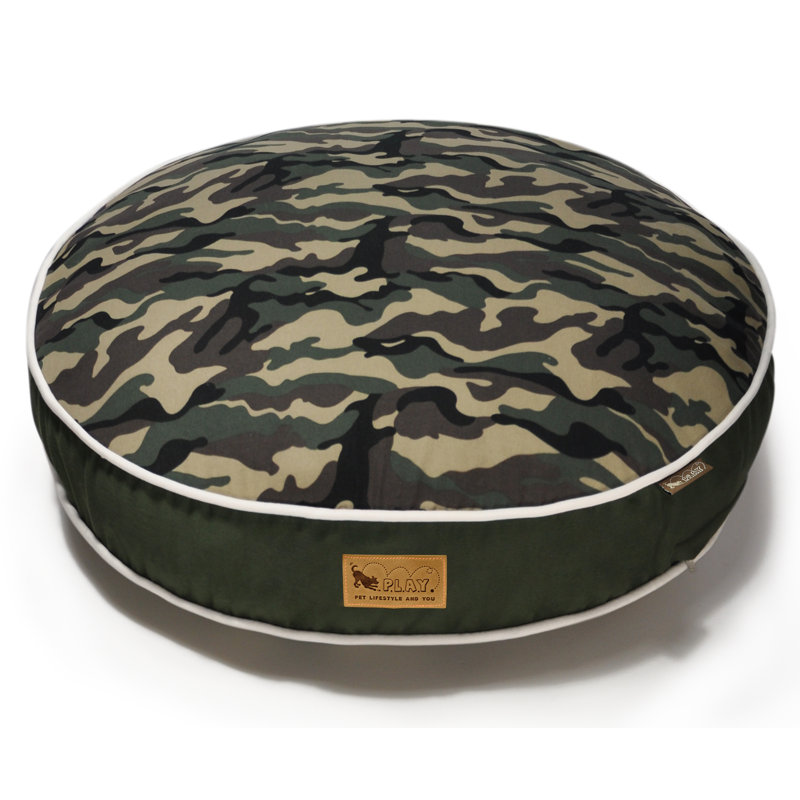 Housse de lit camouflage ronde , Moyen - 36 po