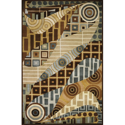 New Wave Geometric Indoor Rug