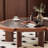 Creative design sense solid wood coffee table-105353538