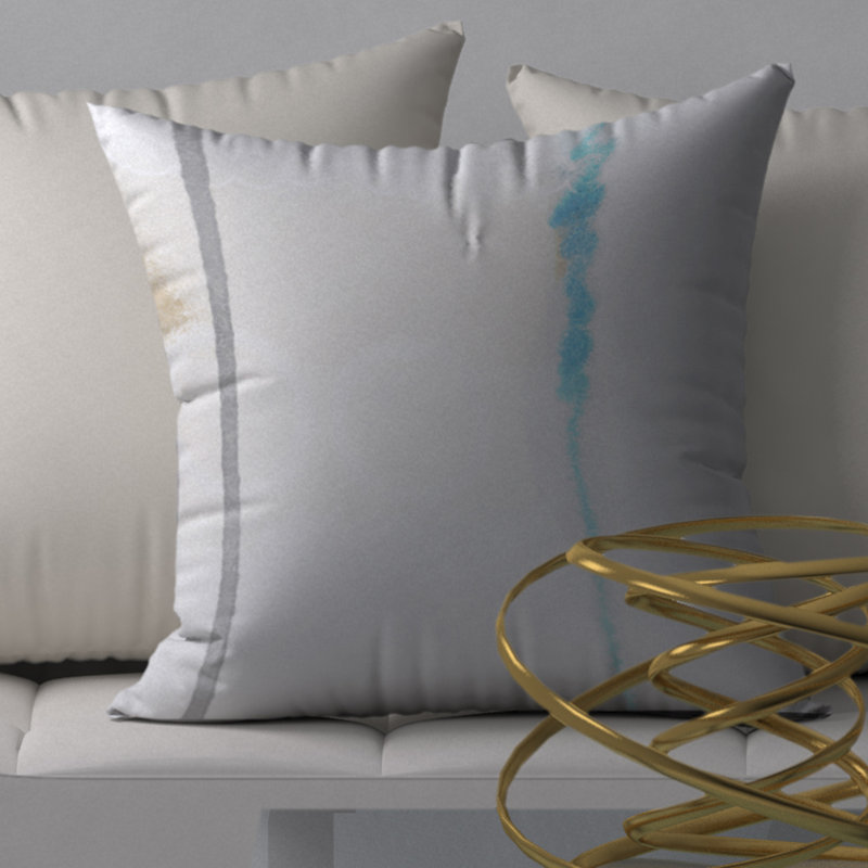 Reversible Throw Pillow, 24" x 24"