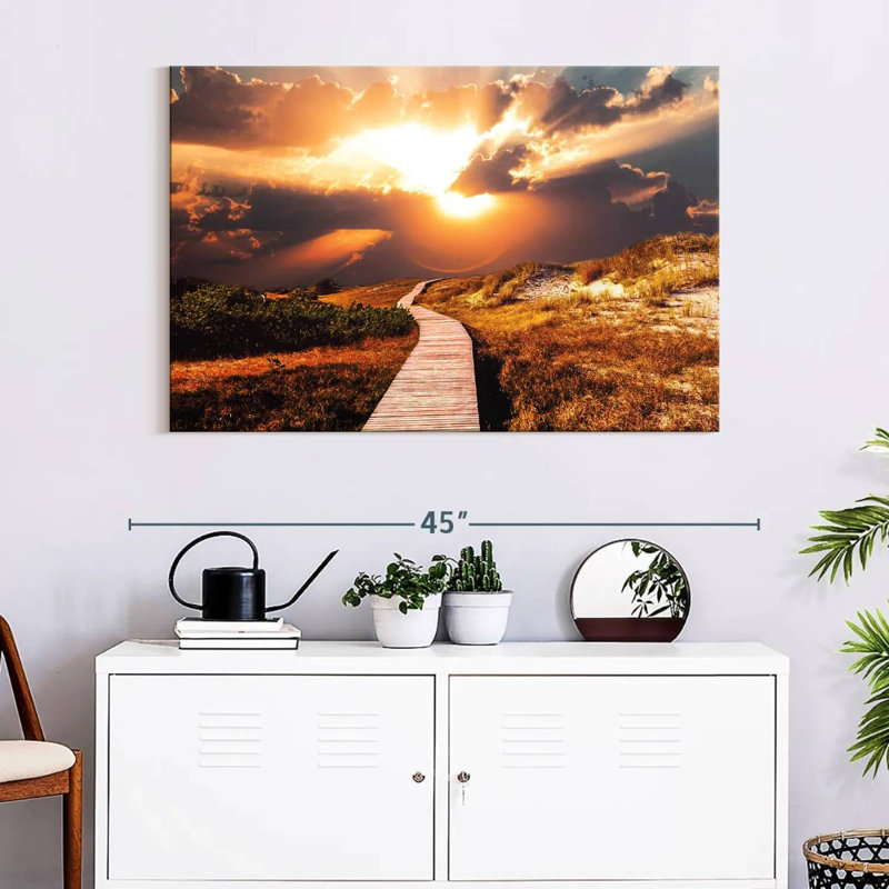 Alvord Beach Dunes Walkway, 26" H x 39" W