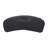 Decorative Curved Tray for Coffee Table Decor - Casual Home Decor Accent Tray for Ottoman, Jewelry, Trinket, or Kitchen Counter - 19", Black