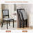 Ailse Folding Dining Chair Set Of 6, Upholstered PU Leather Dining Room Chairs, 6-Piece Faux Leather Parsons Chairs, Space-Saving Foldable Kitchen Armless Side Chair with Metal Frame, 300 lbs Capacity, For Dining Room, Living Room, Kitchen and Restaurant-315837849