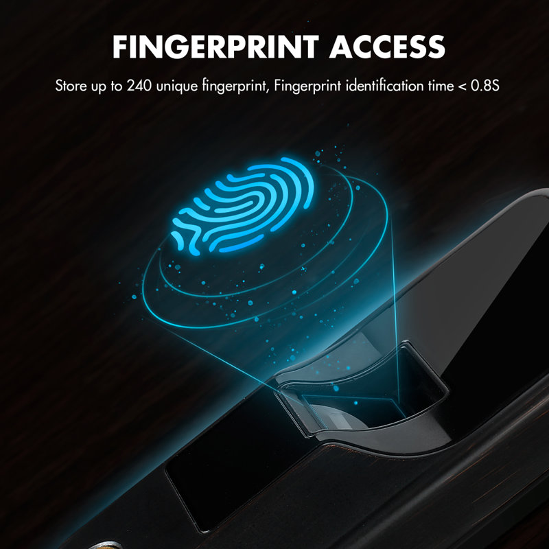 iMagic Touch Screen Deadbolt, Keyless Entry Deadbolt Lock, Electronic ...