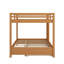 Lit superposé en bois avec lit gigogne-2006766100