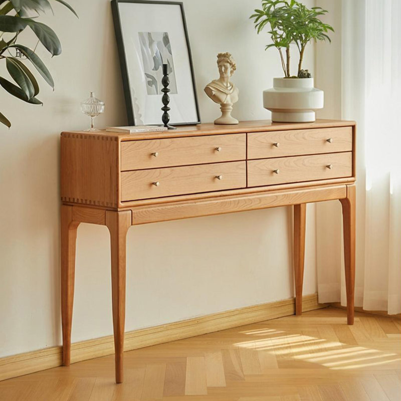 Copley, H 35,4 po x l 55,1 po x P 13,8 po, Bois naturel