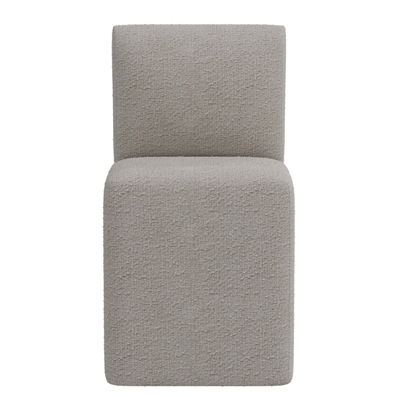 Chaise rembourrée Mendy, Boucle éléphant classique