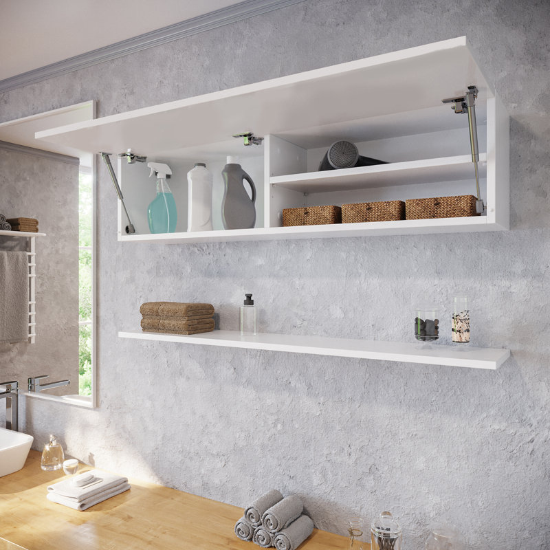 Blake-Lee Bathroom Cabinet, Matte White