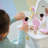 Teamson Kids Dreamy Unicorn Makeup Vanity Set Mirror & Drawer with 5 Pretend Makeup Pieces