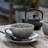 Madeira Stoneware Teacup and Saucer-112694629