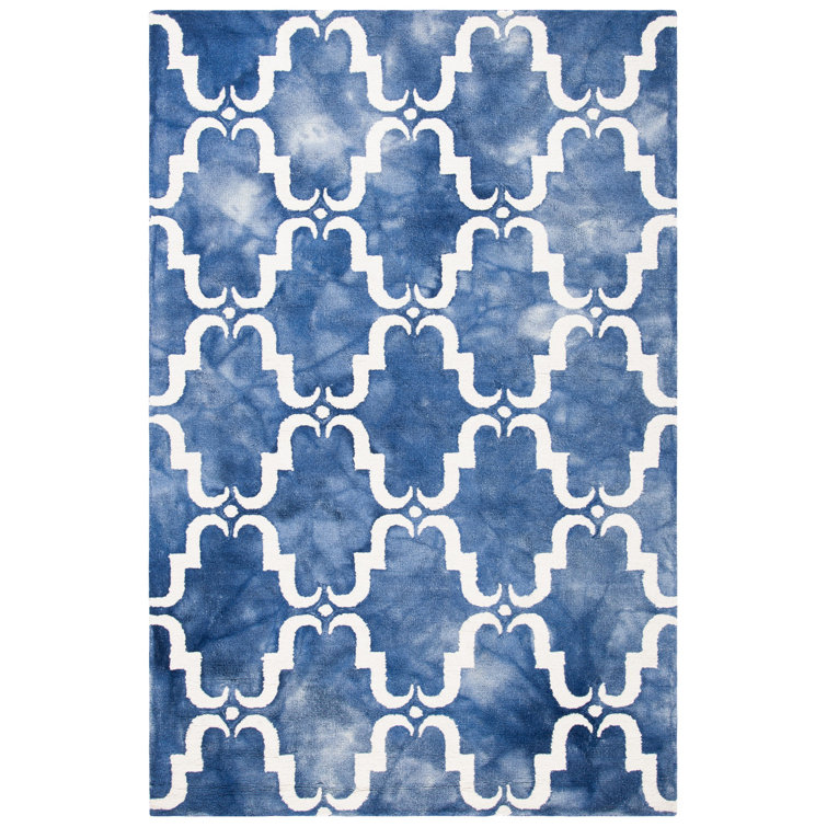 Demmer Hand Tufted Wool Geometric Rug