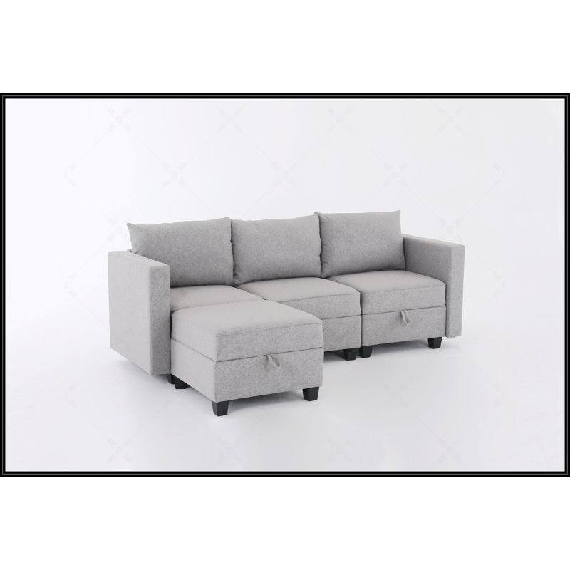 Modular L Shaped Couch 3 Seater