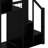 Twin Size Metal Loft Bed With Storage Staircase, Wardrobe And Full-Length Guardrails-513588632