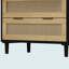 Armoire de rangement en rotin 3 tiroirs-1977623268