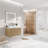 Kambrey 32" Medium Oak Bathroom Vanity Set