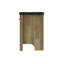 Kitt 38cm W Manufactured Wood Bedside Table