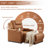 Kofel Vegan Leather Chaise Lounge with Wireless Charging and Cup Holder-1688603244