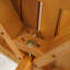 Table d'appoint ronde en acacia