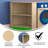 Bright Beginnings Commercial Grade Two Tier Wooden Corner Kitchen Cabinet
