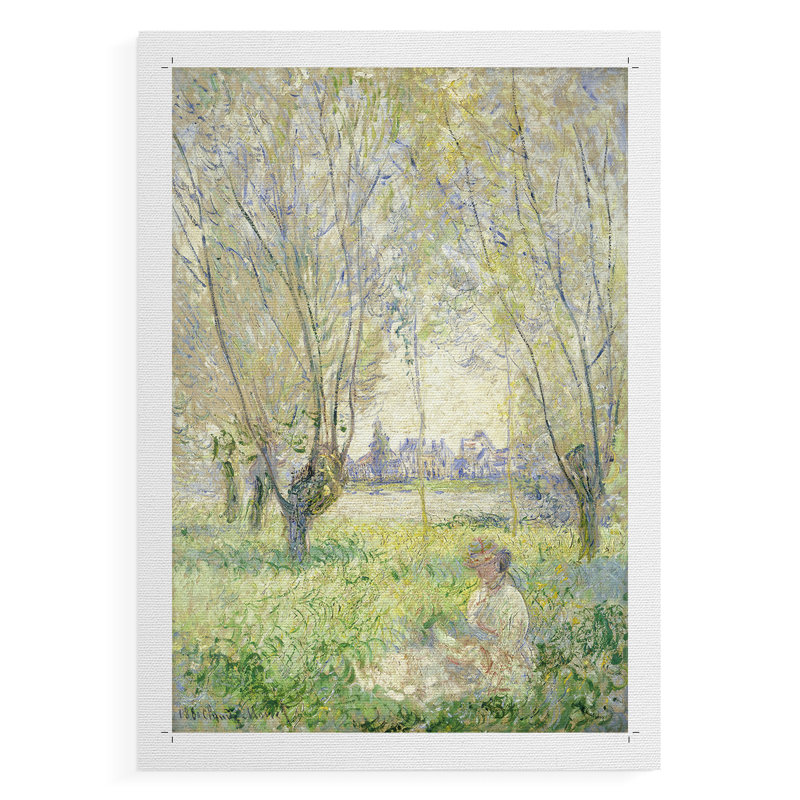 Paysage rétro XLVII - Impression sur toile seulement - NON CADRE