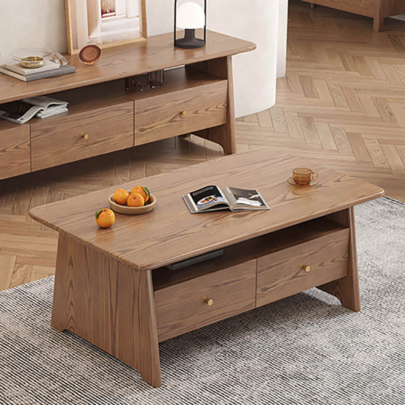 Table de bout en bois de frêne