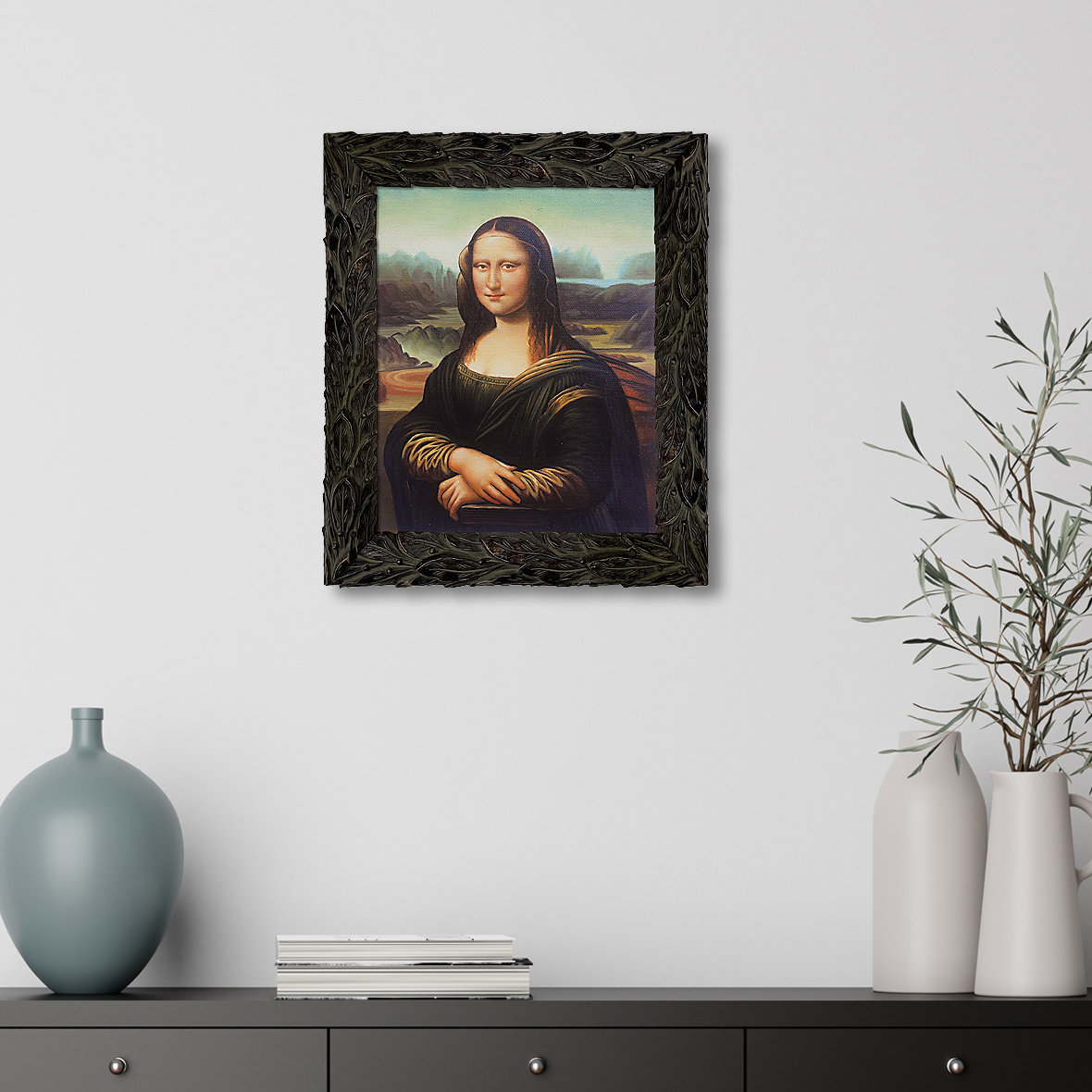 Famous Oil Painting Leonardo Da Vinci Monalisa Oil Painting 