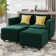 Jersi 63.8'' Sectional Upholstered Sofa with Storage
