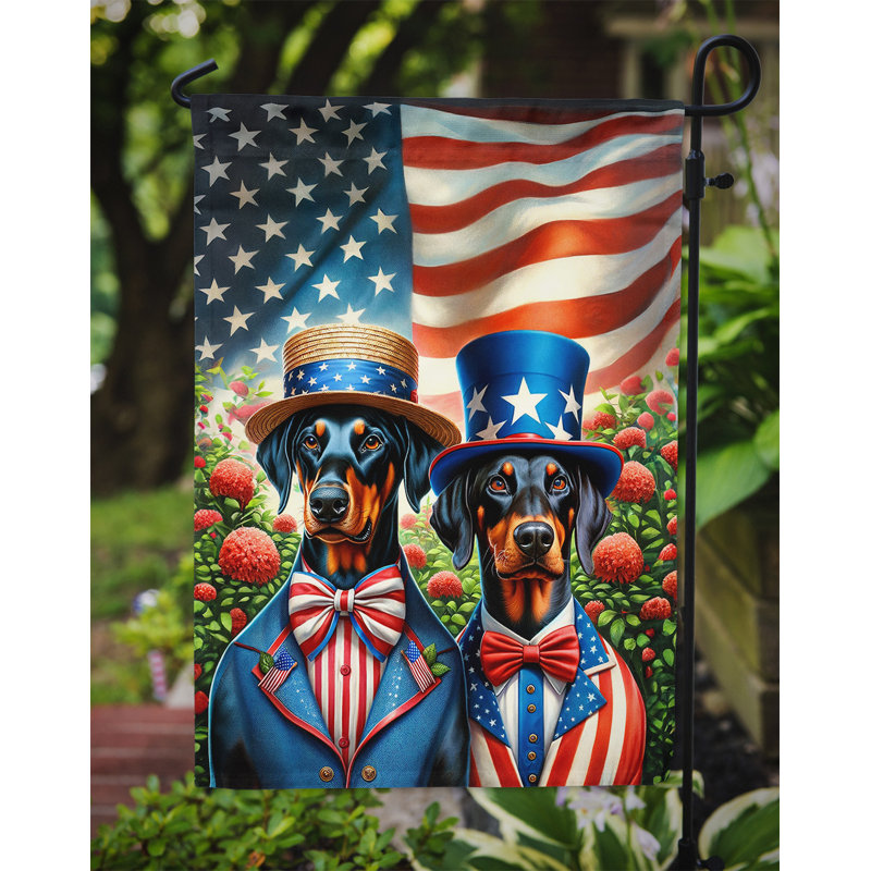 Drapeau All American Garden, Doberman pinscher