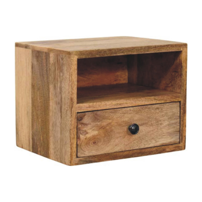 30cm W Solid Wood Bedside Table