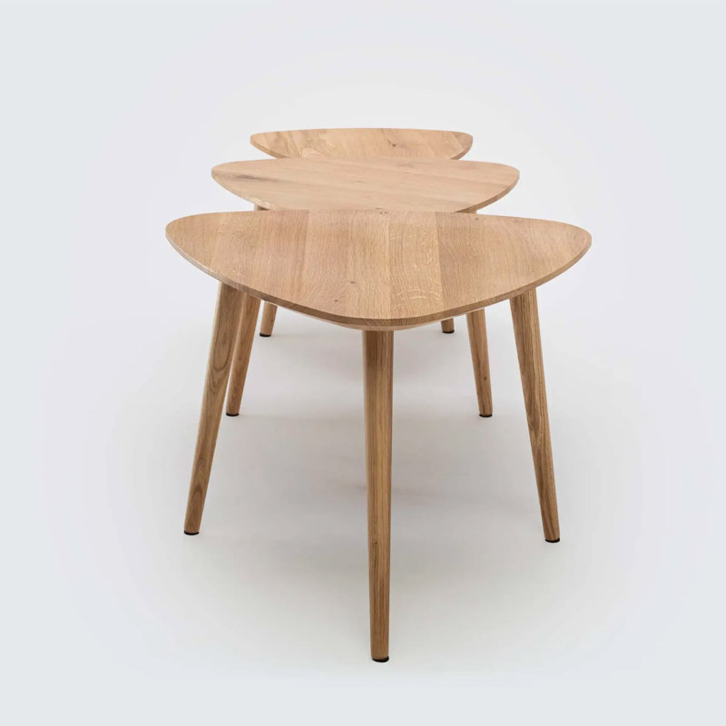 Yvette Solid Wood Four Leg Coffee Table