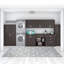 Armoire murale de buanderie universelle avec portes et tablettes Bush Business Furniture-67082050